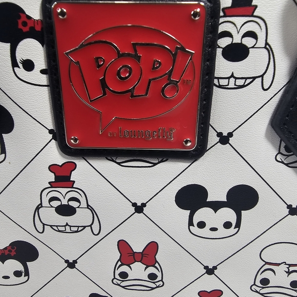 Disney Black and White Mickey Mouse Handbag - Picture 11 of 13